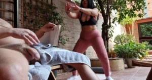 I pull my cock out in front of my Indian stepsister