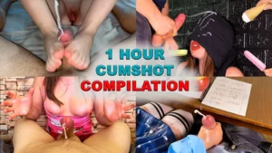 182 Cumshots over 1 HOUR – CUMSHOT COMPILATION.Cum on Face,Cum in Mouth,Cum on Feet,Cum on Ass,Cum on Hair,POV
