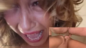 ANAL CREAMPIE after ROUGH SEX as a GIFT for VALENTINE’S DAY: STEP-FATHER POWER FUCKS his STEP-DAUGHTER in the BATHROOM