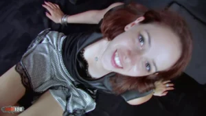 First anal porn video with Helena a gorgeous young French brunette