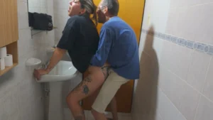 My wife almost caught me fucking my brother’s wife in the bathroom
