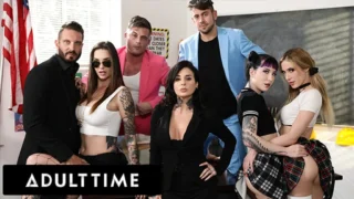 ADULT TIME – Driving Students CAN’T STOP FUCKING IN CLASS! Ft Rocky Emerson, Aiden Ashley, AND MORE!