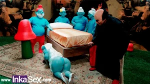PARODY THE SMURFS – Big-ass dwarf whomph receives Garchamel anal.