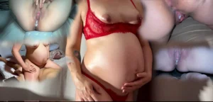 Pregnant Creampie Compilation